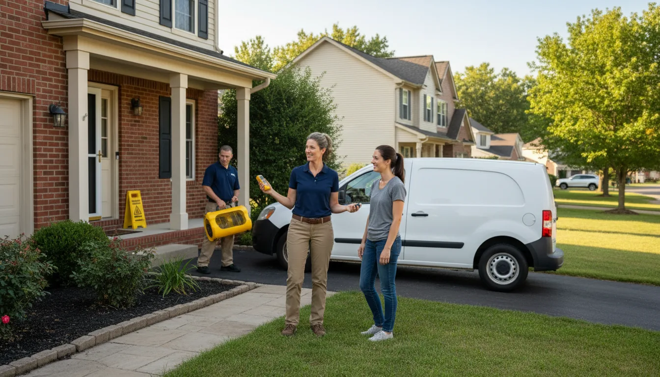 Residential water damage restoration in Fallon, NV